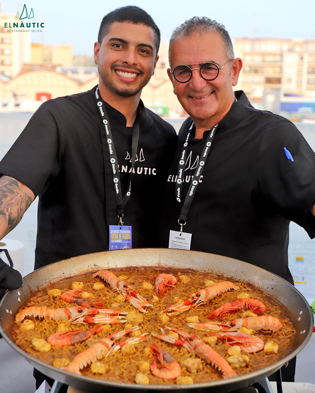 🥈 ¡La Fideuà de Gandia que enamora al mundo está en El Nàutic!