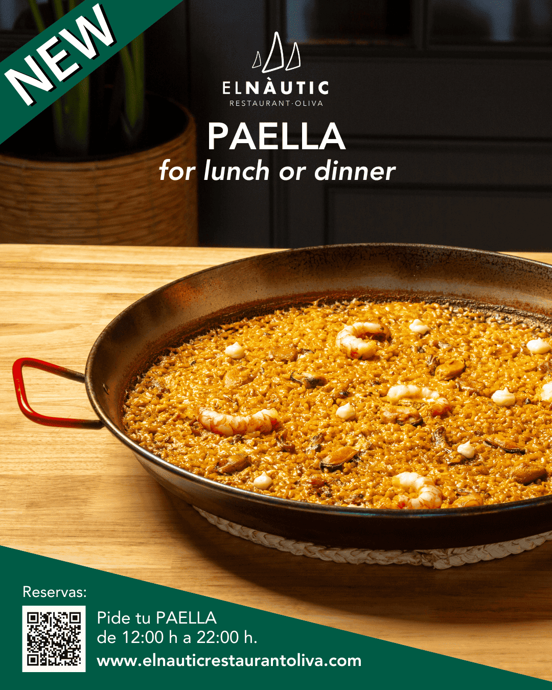 🥘 ¿Quién dijo que la paella solo se come a mediodía?