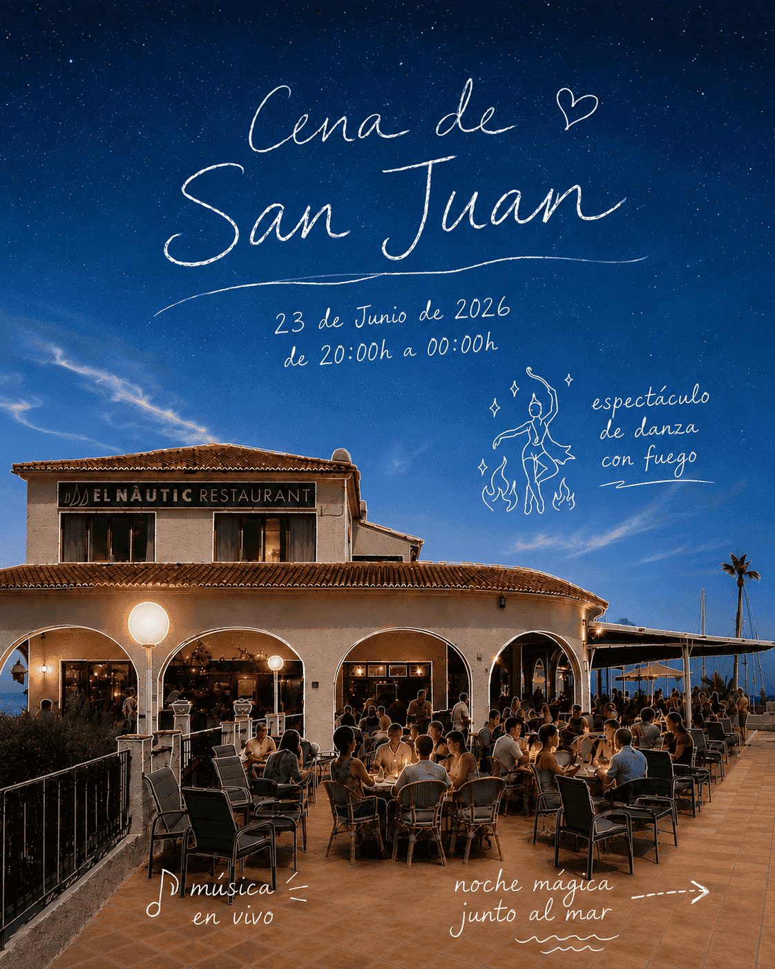 🌙✨ Cena de San Juan