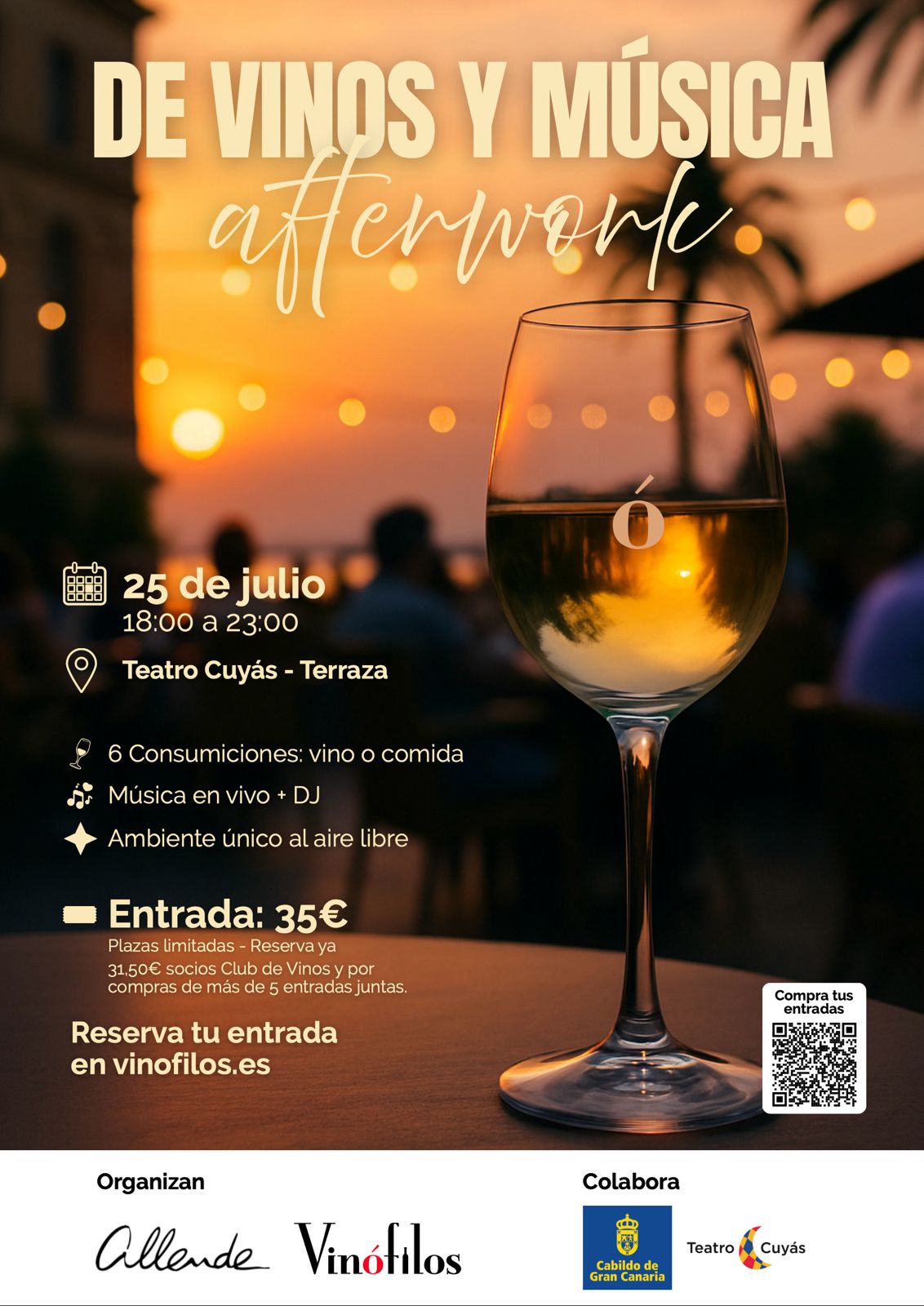 De Vinos y Música !!! Próximo Viernes 25 desde las 18:00 horas , te esperamos !!!!