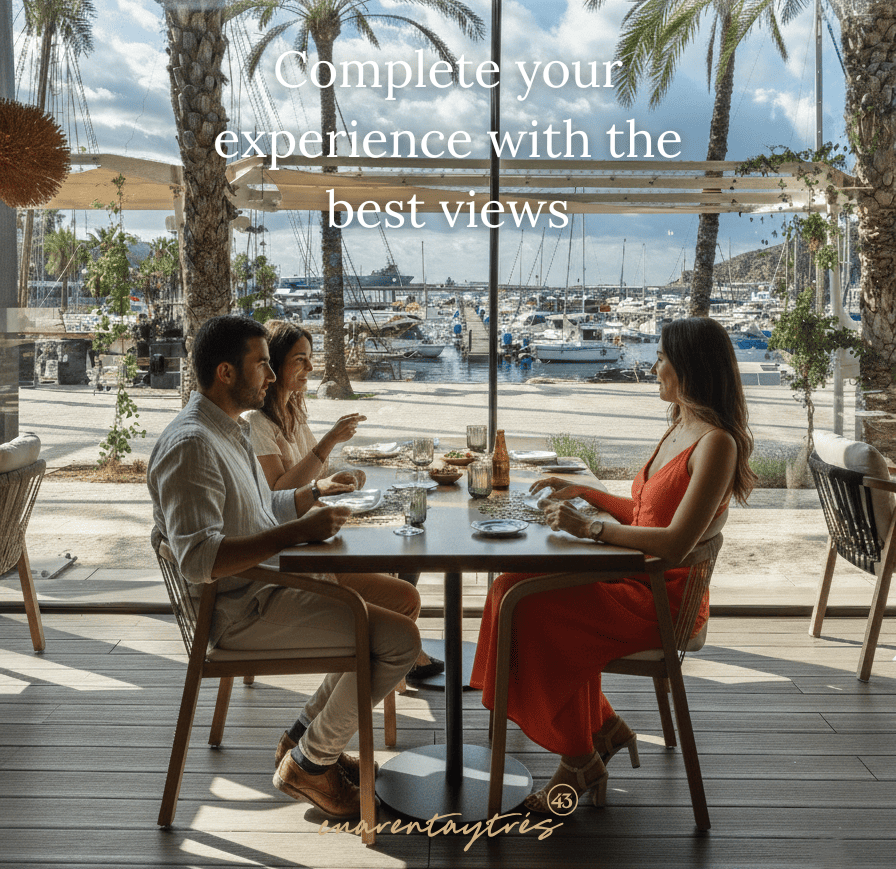 Complete your experiencia with the best views