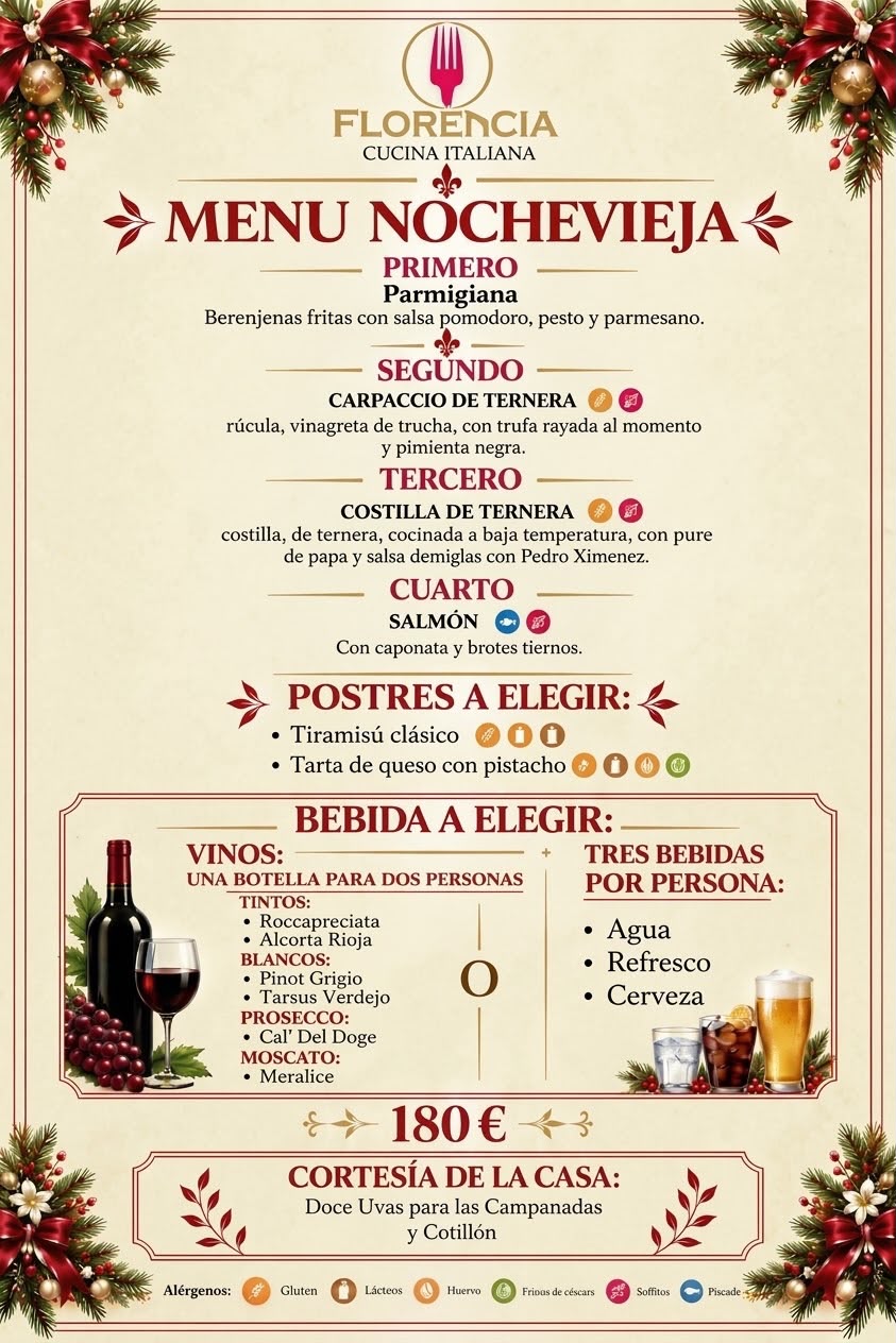 New Year's Eve Dinner Madrid 2026
