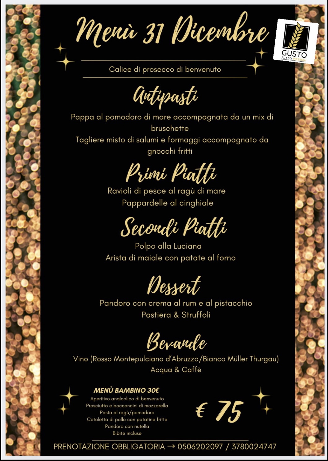 Festeggia l’arrivo del Nuovo Anno con Noi! 🥂❤️