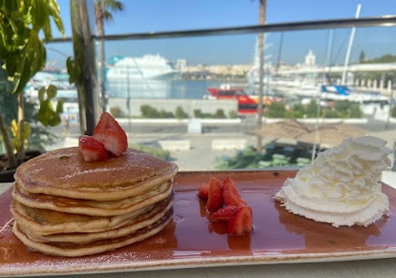 Breakfast with the best view in Málaga.