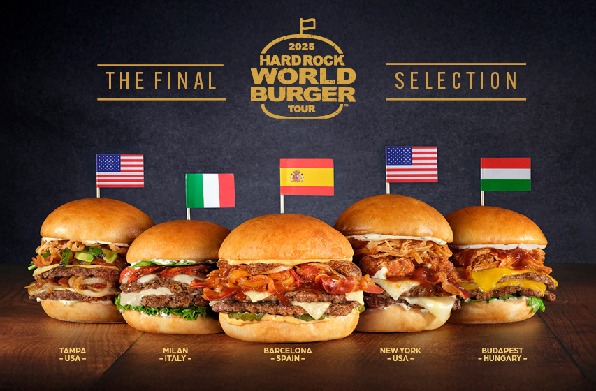 ¡Ya tenemos finalistas del World Burger Tour 2025!