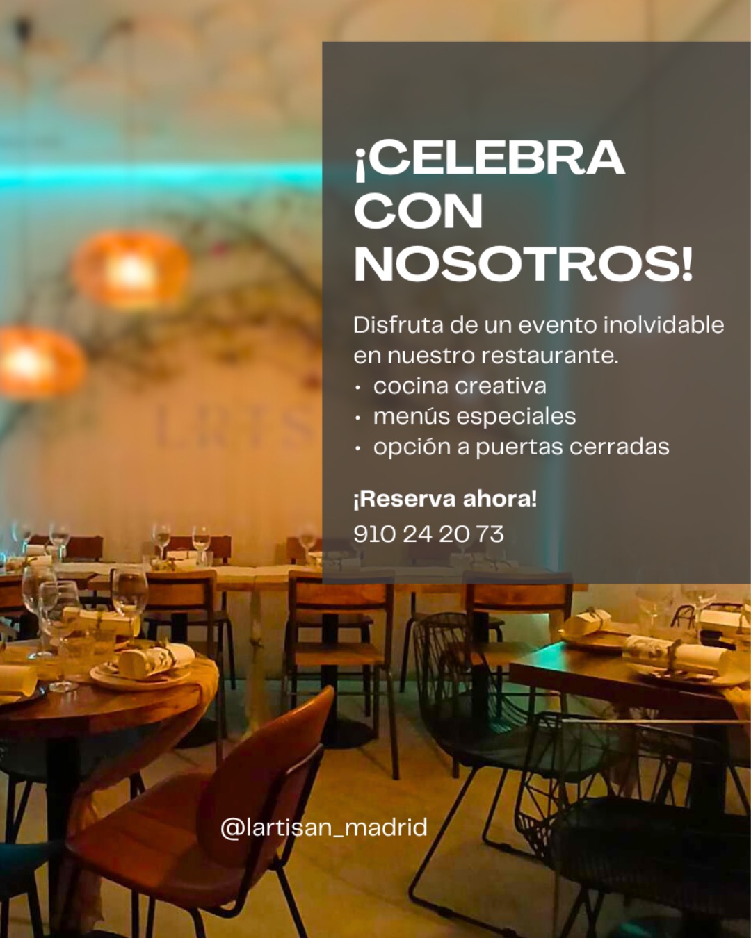 Evento en Lartisan