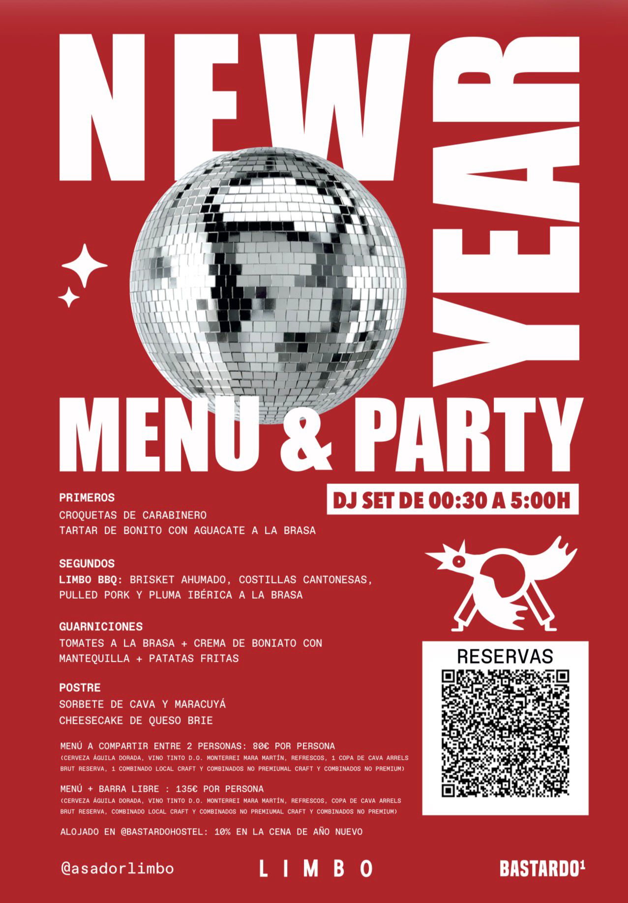New Year - Menú & Party