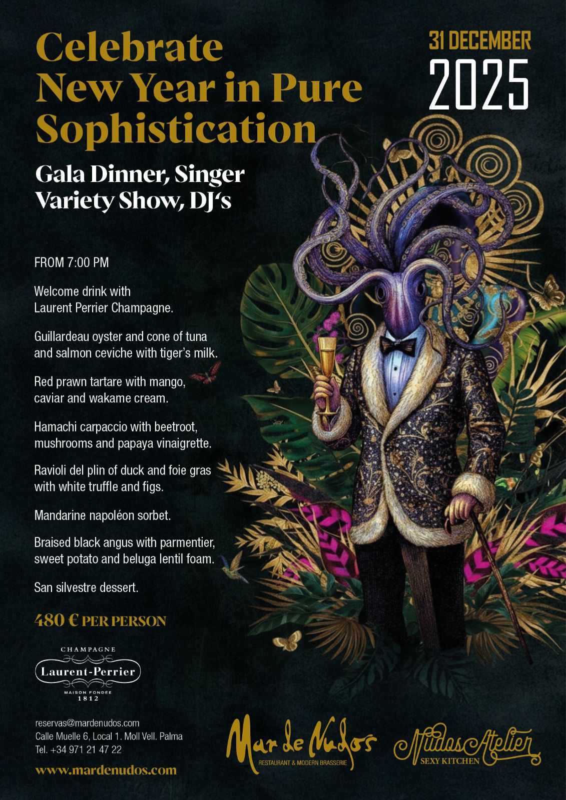 Silvester 2025. Jetzt buchen!