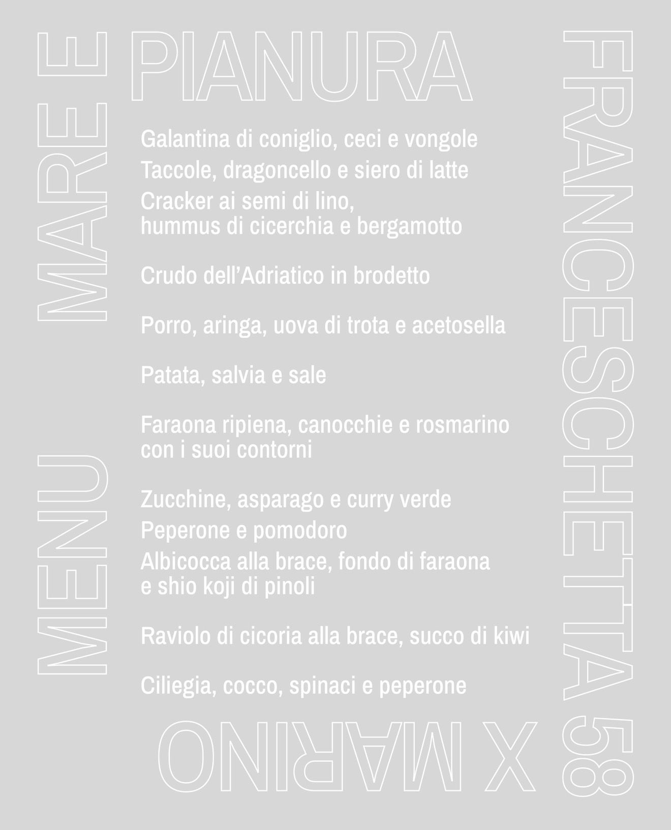 FRANCESCHETTA58 X MARINO