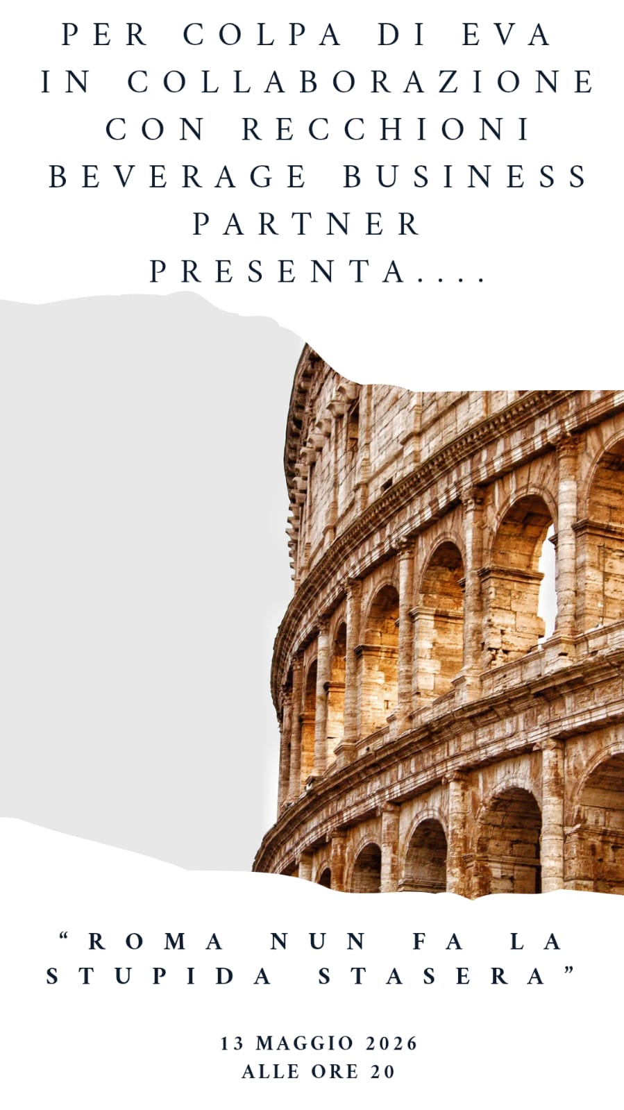 SERATA DEGUSTAZIONE “ROMA NUN FA LA STUPIDA STASERA”