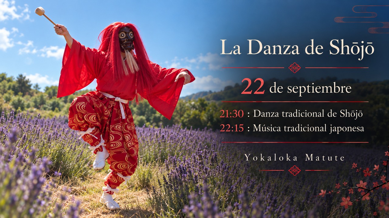 22 de SEP : La Danza de Shōjō en Yokaloka Matute